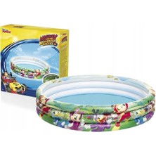 Lisinya 91007 - 122 X 25 Cm Mickey Mouse Çocuk Havuzu 12 (Lisinya)
