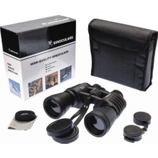 Lisinya 7X50 - Geniş Ön Mercekli Profesyonel El Dürbünü - 1000M/56M - Siyah V1 ( Lisinya )