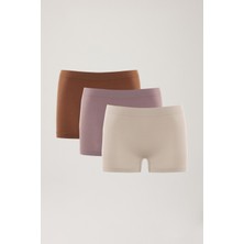 Los Ojos 3 Adet Seamless Boxer Külot 3xboyshort