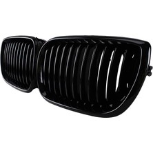 Mauuae Parlak Siyah Ön Kaput Böbrek Izgarası -Bmw E46 3 Serisi 2002-2005 4d Sedan 318I 320I 323I 328I Ön Tampon Izgarası (Yurt Dışından)