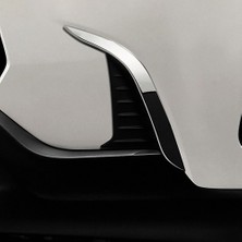 Mauuae Toyota Corolla Cross 2020 2021 Için Abs Krom Ön Arka Sis Lambası Lambası Göz Kapağı Kaş Kapağı Trim Kalıplama Çerçeve Garnitür (Yurt Dışından)