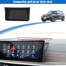 Mauuae Bmw Için X5 X6 G05 G06 2023 2024 Araba Merkezi Kontrol Navigasyon Ekranı Arka Saklama Kutusu Organizatör Tepsi Aksesuarları (Yurt Dışından)