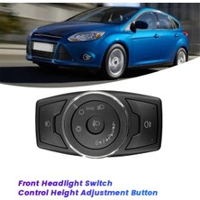 Mauuae Ford Focus 2012-2015 Için BM5T-13A024FCPL Enstrüman Ön Far Anahtarı Kontrol Yükseklik Ayar Düğmesi BM5T13A024 (Yurt Dışından)