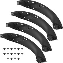 Mauuae Araba Aksesuarları-Bmw 3 Serisi F30 316D 318D F31 320I 325D 11-19 Iç Kapılar Panel Kolu Çekme Ayar Kapağı (Siyah) (Yurt Dışından)