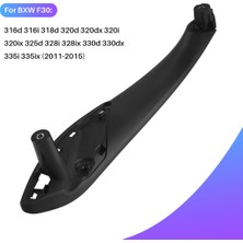 Mauuae Araba Aksesuarları-Bmw 3 Serisi F30 316D 318D F31 320I 325D 11-19 Iç Kapılar Panel Kolu Çekme Ayar Kapağı (Siyah) (Yurt Dışından)