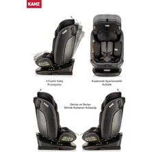 Kanz Orbit I-Size 360 Derece Dönebilen İsofix Bağlantılı Oto Koltuğu 0-36 Kg