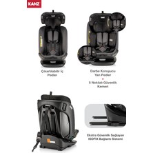 Kanz Orbit I-Size 360 Derece Dönebilen İsofix Bağlantılı Oto Koltuğu 0-36 Kg