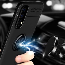 Zore Realme 7 Kılıf Ravel Silikon Kapak-Siyah