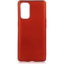 Zore Oppo Reno 5 Pro 5g Kılıf Premier Silikon Kapak-Kırmızı