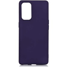 Zore Oppo Reno 5 Pro 5g Kılıf Premier Silikon Kapak-Lacivert