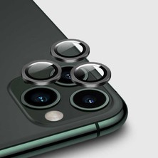 Zore Apple iPhone  12 Pro Max Uyumlu  Cl-02 Kamera Lens Koruyucu-Gri
