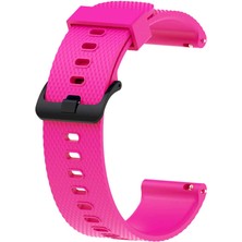 Zore Huawei Gt2 42MM Krd-46 20MM Uyumlu Kordon Zore - Pembe Koyu