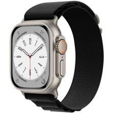 Zore Watch 7 45MM Uyumlu Krd-74 Hasır Kordon Zore - Siyah