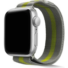 Watch Ultra 49MM Kordon Uyumlu Krd-40 Metal Strap Kayış Zore - No6