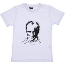 Erkek Çocuk T-Shirt Atatürk Baskılı