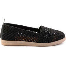 Bambi Siyah  Kadın Espadril K01823123787