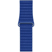 Zore Watch 40MM Uyumlu Krd-09 Deri Lop Kordon Zore - Mavi