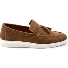 Bambi Taba Leather Erkek Loafer Ayakkabı E01442310502