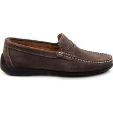 Bambi Vizon Leather Erkek Loafer Ayakkabı E01557255502