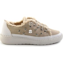 Bambi Bej  Kadın Sneaker K01309000437