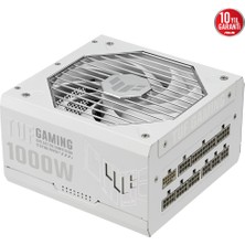 Asus Tuf Gamıng 1000G 80+ Gold 1000W Modüler Atx 3.0 Uyumlu  Beyaz
