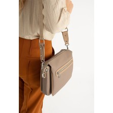 Just Polo JP6006   3 Bölmeli  Ayarlanabilir Kadın Omuz&postacı Çantası OZT6006