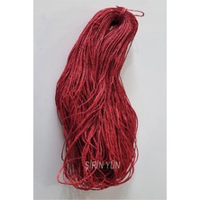 Şirin Yün Çile Kağıt Ip Kırmızı