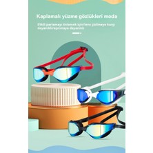 GXG Yetişkin Hd Anti-Sis Eğitim Yüzme Gözlüğü Küçük Çerçeve Şeffaf Yüzme Gözlüğü (Yurt Dışından)