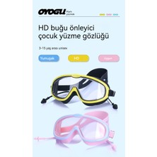 GXG Yeni Silikon Çocuklar Için Anti-Sis Sıkı Uydurma Göz Koruması Yüzme Gözlüğü (Yurt Dışından)