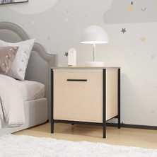 Eportatif Çocuk Dolap 1 Çekmeceli Komodin Sehpa Çam 1598