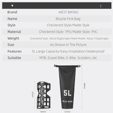 Xixi Shop XIXISHOP5LBICYCLEBAGPORTABLEWATERPROOFBIKERIDINGBAG (Yurt Dışından)