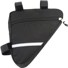 Xixi Shop Xixishop Çerçeve Bisiklet Çantası Açık Bisiklet Için Ön Tüp Üçlü Kese Çantası (Yurt Dışından)