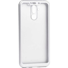 Galaxy A8 2018 Uyumlu Kılıf 2 Parçalı 360 Protect Mat Ince Renkli Vrbjani Rubber Kapak