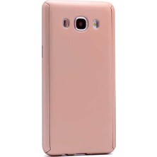 Galaxy J2 Prime Uyumlu Kılıf 2 Parçalı 360 Protect Mat Ince Renkli Vrbjani Rubber Kapak