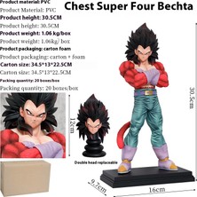 Chen1 Seven Dragon Ball Çevresel Saiyan Vegeta El-Do Modeli Süs Heykeli Hediyesi (Yurt Dışından)