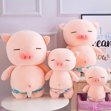 Chen1 25CM Piggy Peluş Bebek Oyuncak Yastık Hediye (Yurt Dışından)
