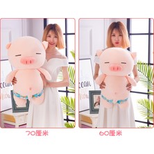 Chen1 25CM Piggy Peluş Bebek Oyuncak Yastık Hediye (Yurt Dışından)