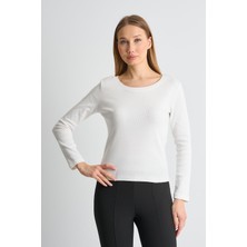 Alexandergardı Uzun Kollu Basic Kadın Sweatshirt