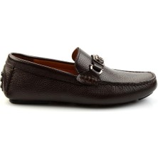 Kahve Leather Erkek Loafer Ayakkabı E01547007540