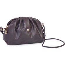 Nas Bag Mini Shopper Kadın Çapraz Çanta Kahverengi