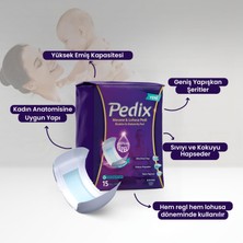 Pedix Kadın Mesane ve Lohusa Pedi Yoğun 15 Adet