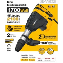 Sgs 5186 Pnömatik Sds Max Kırıcı 1700 Watt 45 Joules (!!!delici Özelliği Yoktur!!!)