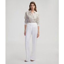 İpekyol Çift Metal Tokalı Wide Leg Fit Pantolon IS1250003220002