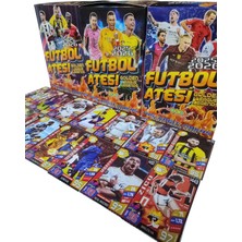 Emrah Gültekin Futbol Ateşi 2025 Futbolcu Kartları Yeni Seri Oyun Kağıtları 50 Paket 100 Kart Vardır