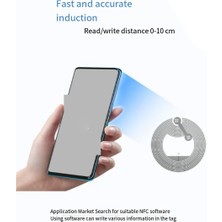 100 Adet Nfc NTAG213 Nfc Etiket Etiket 13.56MHZ ISO14443A Ntag 213 (Yurt Dışından)