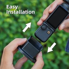 Luminnaly Djı Osmo Pocket 3 Için Kamera Adaptörü Montajı, Boyun Tutucu Ayarlanabilir Göğüs Montaj Askısı Sırt Çantası Klipsi, Stil A (Yurt Dışından)