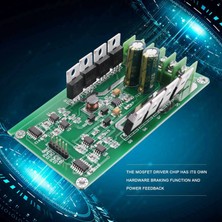Luminnaly H-Bridge Dc Çift Motor Sürücü Pwm Modülü Dc 3 ~ 36 V 15A Tepe 30A IRF3205 Yüksek Güç Kontrol Panosu Arduino Robot Için Akıllı Araba (Yurt Dışından)