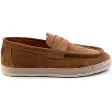 Bambi Taba Leather Erkek Espadril E01901361702
