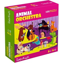 Doerkids Hayvan Orkestrası Mini Puzzle