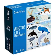 Doerkids Kuzey Kutbu Hayvanları Mini Puzzle